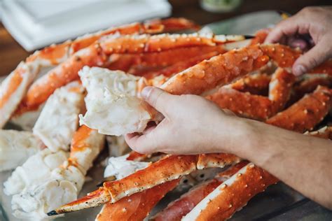 During the holidays, or special events when they are being promoted, you'll find them in the meat section. . Colossal alaskan king crab legs costco